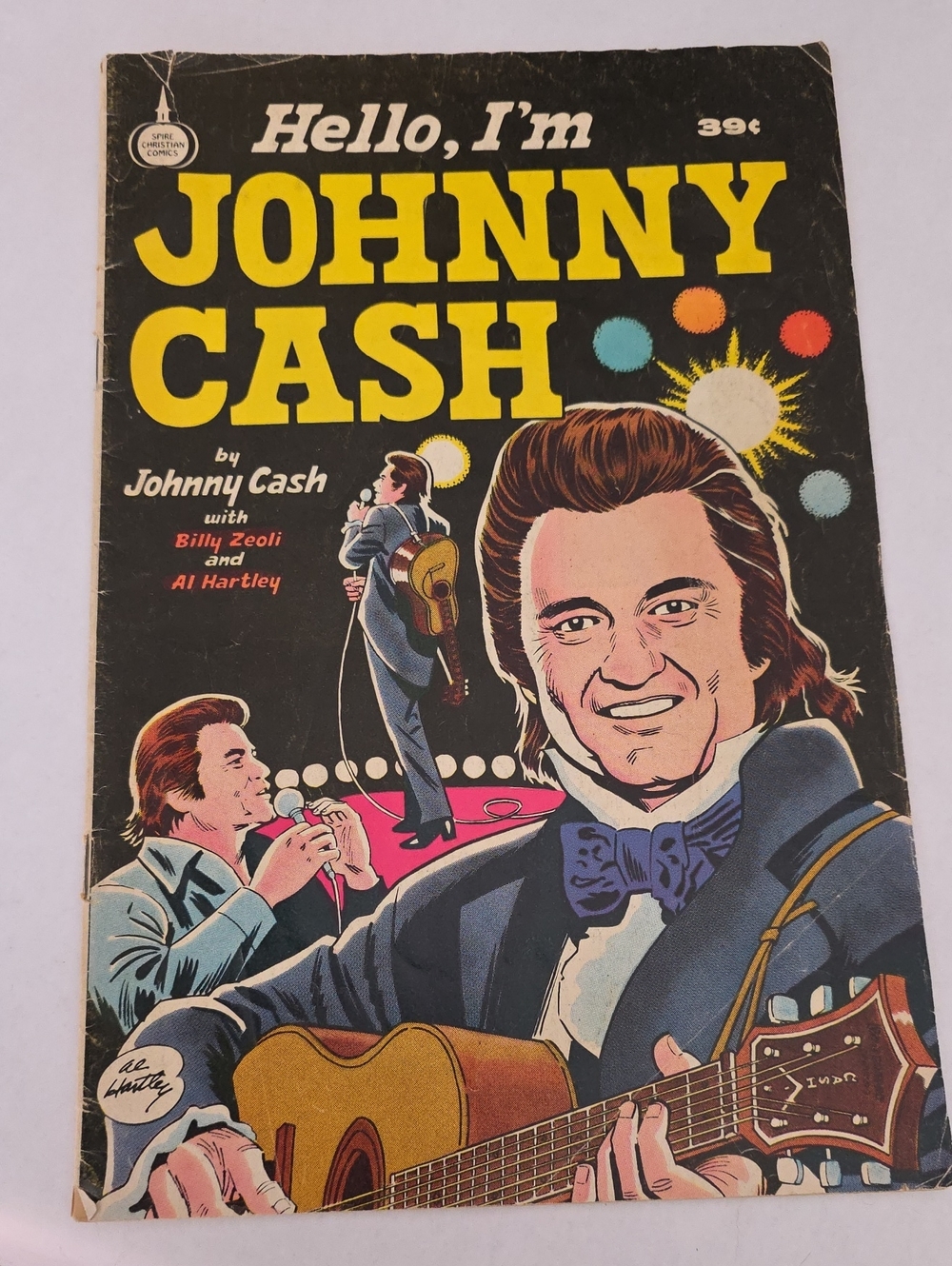 Spire Christian Comics - 1976 - Hello I'm Johnny Cash by Johnny Cash Comic Book